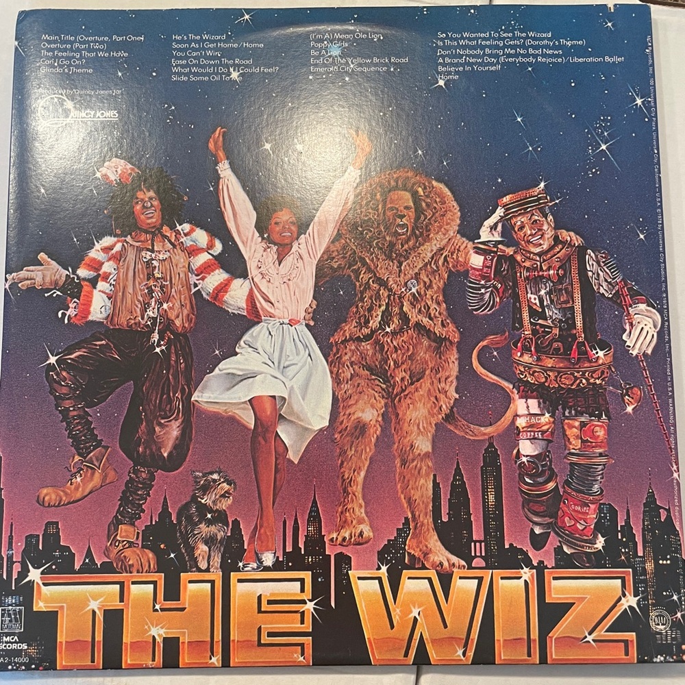 Used Vinyl Record Double LP - The Wiz - Picture 2 of 10